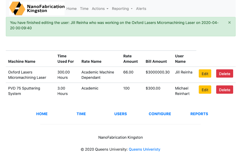 NanoFabrication Kingston